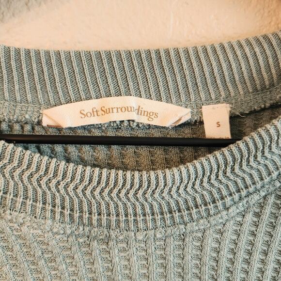 Soft Surroundings Women's Autumn Waffle Tunic SZ Small - Picture 4 of 7